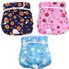 hongmo 3 Pezzi Pannolini per Cani Riutilizzabili, Pannolini Cane Maschi Lavabili Fascia Pancia Riutilizzabili Incontinenti, Fascia Igienica per Cane Maschi Altamente Assorbenti (S)