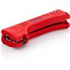 KNIPEX Utensile spelacavi universale per cavi industriali e per l'edilizia in blister 130 mm, 16 90 130 SB
