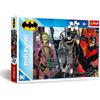 Trefl - Batman Pronti all'Azione - Puzzle 160 Pezzi - Puzzle Colorati con i Personaggi delle Storie DC, Intrattenimento Creativo, Divertimento per Bambini dai 6 Anni