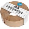 WoodPress® Bordo da stiro in vero legno di ciliegio da 30 mm - rotolo da 7,5 m - nastro preincollato per una facile applicazione fai da te - coprirà il bordo di un pannello MDF standard