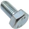 AERZETIX - Set di 50 Bulloni M8x16 - Testa esagonale - Ø8x16mm - DIN 933 - Classe 8.8 - Acciaio zincato - Fai da te - Strumento di montaggio/Ferramenta - C47320