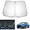 GAFAT [Upgrade] GAFAT Compatibile con Ford Puma 2020-2025 2026 Parasole per Parabrezza Anteriore interno, Accessori Puma ST Line 2025 Protezione Solare, Raffreddamento, Protezione UV
