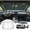 GAFAT [Upgrade] GAFAT Compatibile con Hyundai Tucson 2025 2026-2021 Parasole per Parabrezza Interno, Facelift Tucson 2026 Parasole Protezione UV, Raffreddamento, Accessori Tucson NX4 TL