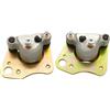 Mabutingti Pinza freno anteriore sinistra destra per Polaris Ranger 400 500 700 800 TM 2005-2013 Sportsman 570 X2 /6X6 2015-2020 con Pastiglie dei Freni