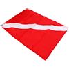KIMISS Dive Flag Scuba, Freediving Diver Down Boat Diving Pesca Subacquea 50x35cm Rettangolare Rosso Bianco