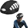 Jinsion Copri per Casco Bici Impermeabile, Riflettente Copertura Casco da Bicicletta, Copertura Antipioggia per Casco, Copricasco Bici Impermeabile, Copricasco Ciclismo Impermeabile, Casco Bicicletta Pioggia