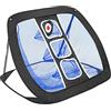 Leapiture Rete Pratica Golf Tennis Portatile Pieghevole Nero+Blu