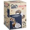 CUORE NERO CAFFE Cuore Nero Caffè - I GUSTOSI 8 Cialde Caffe ESE Filtro Carta 44MM, con 8 Bustine Solubili Cookies gusto Vaniglia, Cialde Caffe Da 7,5G, 75G