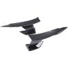 MSCHENZW Universale In Fibra di Carbonio Look Auto Paraurti Lip Splitter Alette Corpo Canards Diffusore Spoiler per -