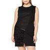 Desigual Vest_New Hyork Abito Casual, Nero, XS Donna