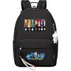 jiminhope Anime The Seven Deadly Sins Zaino Meliodas Zaino Meliodas Daypack Meliodas Ban King Hawk Gowther Diane Elizabeth Borsa per Unisex