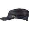 Black Jungle Castro Army cap Berretto Militare Berretto Militare Berretto in Pelle Berretto da Motociclista, Taglia Unica, Marrone