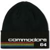 Logoshirt®️ Commodore | C64 | Logo | Beanie I Beretto - Capello | Donna e Uomo I Ricamato I Design Originale Concesso su Licenza