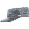 Black Jungle Castro Army cap Berretto Militare Berretto Militare in Pelle da Motociclista, Taglia Unica, Nero