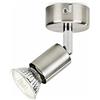 PHILIPS LIMBALI FARETTO SINGOLO NICKEL IN METALLO ORIENTABILE SENZA LAMPADINA 5030017E7