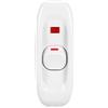 Fydun Interruttore ON/OFF, Fydun AC 250V 10A Inline ON/OFF Lampada da tavolo Cavo Interruttore con indicatore luminoso a LED per scrivania Lampada(bianca)