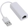 Greacesrio Adattatore di Rete USB Ethernet (LAN) USB 2.0 a Gigabit Ethernet 10/100/1000, Compatibile per Windows 7/8/9/10/11 Vista(32/64bit), XP,2003/2000 (Bianco)