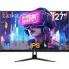 Z Z-Edge Z-Edge Monitor Gaming 27'' 240 Hz, IPS, 1ms, Schermo PC Gaming FHD 1080P Con HDMI Cavo, FreeSync, 400cd/m², 2*HDMI2.0 & 2*DP1.4, Inclinazione Regolabile, Cornice Ultra Sottile, Montabile VESA 100*100