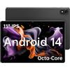 ApoloSign Tablet Android OS 11 pollici Tanlet,Tavlet Sottile-Leggero Supporta Bluetooth, Espansione Scheda TF, 8GB RAM + 128GB ROM Ampio Storage Tableta Batteria Integrata da 7000mAh