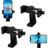 cxxtkcxxlc 2 supporti per treppiedi smartphone, adattatore universale per selfie e monopiedi, girevole per formati orizzontali e verticali