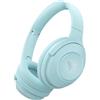 DOQAUS Cuffie Wireless Bluetooth 5.4, 70 Ore Di Riproduzione,3 EQ Modalità di Suono,Cuffie Bluetooth Over Ear,Senza Fili Stereo HiFi con Microfono,per Viaggio/Telefono/PC-Blu