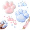RCYHCY 2 Pezzi Cat Paw Squeeze Toys, Squishy Toy, Taba Squishy, Fufu Squishy, Antistress Squishy Divertente Animali Zampa di Gatto, Fidget Giocattoli Adatto Adulti Bambini