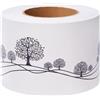 VisitRyl Carta Bordi Adesiva Per Parete Decorazione Autoadesiva Rimovibile Per Cucina Bagno Piastrelle Adesivo Per Pareti Autoadesiva Alberi del deserto 10 cm x 500 cm