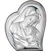 Valenti Argenti Cornici Valenti, Pannello Sacro "Madonna Misura 12.1X14.6 Classico cod. 81051 2L