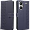 Vaitasy Custodia per Xiaomi Redmi Note 13 Pro Plus 5G Flip Pelle PU Redmi Note 13 Pro Plus 5G Supporto Funzione Portafoglio Cover Magnetico Folio Custodia Xiaomi Note 13 Pro Plus 5G Blu