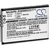 vhbw batteria sostituisce Alcatel TLi004FA per smartphone cellulare (400mAh, 3,7V, Li-Ion)