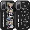 ZhuoFan Cover Personalizzata per Samsung Galaxy S20 FE (5G)/S20 Lite/S20 Fan Edition 6,5, Personalizzato Custodia con Foto Immagine Testi Custom Case, Nera Silicone Antiurto Personalizzabile Custodie