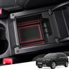 YEE PIN Auto Scatola di Immagazzinaggio Accessori per Car Compatibile con SEAT Ateca SUV 2016-2021 Center Console Bracciolo Box Storage Secondario Vassoio Estraibile con Tappetino Antiscivolo