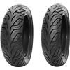 ECOVELO COPPIA PNEUMATICI Radiali DEESTONE 130-70/12+120-70/12 GOMME COMPATIBILI CON PIAGGIO VESPA GT-GTS 125 200 250 300