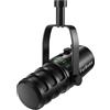 FerBuee Microfono Dinamico XLR/USB per Registrazione Vocale, Podcasting, Gaming, Streaming Live. con Jack per Cuffie da 3,5 mm, Eco, Pulsante Mute. Microfono Cardioide per PC/MAC/PS4/PS5/Mixer (WS802)