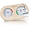 WASSERFELD® Termometro da sauna igrometro [funzione 2 in 1] termometro preciso per sauna per una misurazione accurata della temperatura e dell'umidità - Igrometro sauna con vetro temperato - Accessori