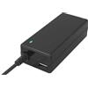 ITEK Alimentatore Universale per Notebook 65W con 12 connettori, porta USB 5V1A, 100/240VAC, 15/20VDC - ITNBAE65