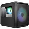 ITEK Case QBO 8 EVO - Micro ATX, USB3, 200+120mm ARGB fan, Card Reader, 3x Trasparente Window - ITGCAQBO30E