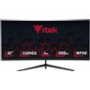ITEK Monitor GGC - 30 CURVED R1800, 2560x1080 Wide, VA, 200Hz, 21:9, 1ms MPRT, 3xHDMI, DP, Audio, HDR Ready, Adapt Sync - ITMC30V201FHD