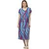 Ulla Popken Abito in Jersey, Stampato 832021 Vestito, Lilla, 60-62 Donna