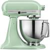 Kitchenaid Planetaria I Artisan I Robot da Cucina con Testa Inclinabile e 3 Accessori I 4.8 Litri (Pistacchio)