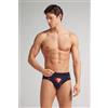 Intimissimi Slip Cotone Superior Stampa Dc Comics Superman Blu