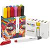 CARIOCA Pastello a cera Art Crayon - D 10 mm x 138 mm - colori assortiti - Carioca Plus - conf. 12 pezzi