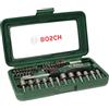 Bosch Set Da 46 Pezzi Per Avvitatore, Verde