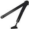Yale Tesa DCL141-9005 Assa Abloy - Braccio articolato per porte DC140, colore: Nero con braccio di ritenzione DC140