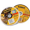 DEWALT DISCO HIGH PERFORMANCE TAGLIO INOX - PIATTO - IN SCATOLA DI METALLO - 125mm 1.2mm - Confezione da 10 pezzi, DT42340TZ-QZ