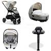 Joie Signature - Passeggino Trio Finiti con navicella Calmi e seggiolino auto I-Level Recline - Oyster