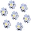 Garosa 25Pcs LED Lamp Beads 5V LED Chips 200LM 1W Lampadina LED SMD Ad Alta Potenza Chip per Lampada per Home Studio Exhibition Foodlight/Spotlight Bulb Replacement(Bianco puro 6000-6500K)