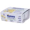 Humana Merenda Latte Banana 4 Pezzi Da 100 G 4x100 g
