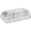 Luqeeg Lampada con Rilevatore di Movimento per Serratura, Luce LED per Buco della Serratura con Sensore a Infrarossi, Lampada Notturna a Batteria per WC, Armadi, Cucine, Corridoi,