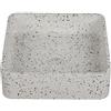 kamalu Lavabo da appoggio quadrato con finitura terrazzo stracciatella | KTERI-400STR- KAMALU